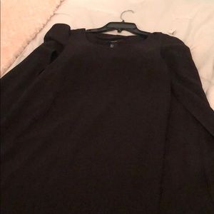 Short Black Dress with Cape